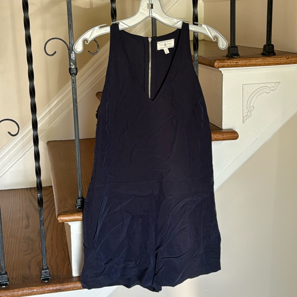 Lou & Grey (Loft) Navy Romper, Size S